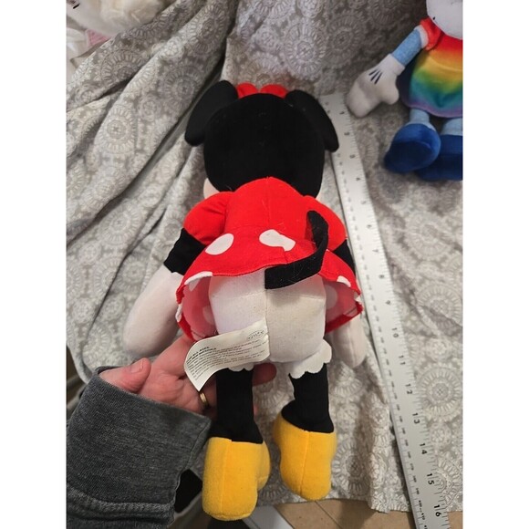 Disney Minnie Mouse Plush Bundle Lot of 3 Stuffed Animals Toy Tye Dye - Picture 4 of 9